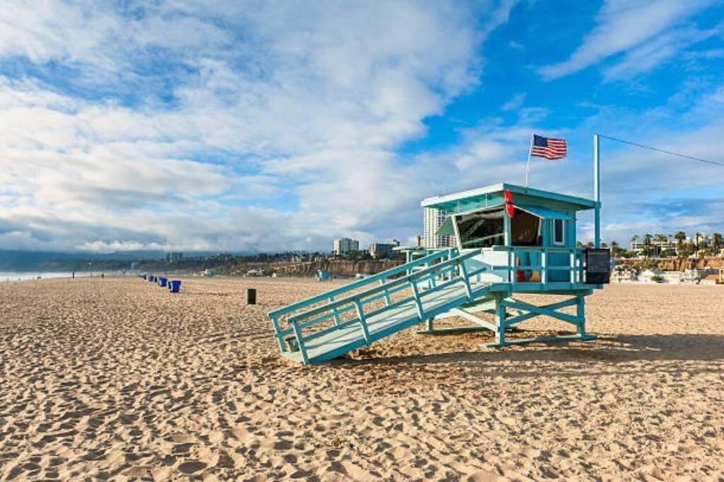The Carlton- Modern-Luxury 2 Master Suites In Hrt Of Sm Steps To Ocean Ave Los Angeles Luaran gambar